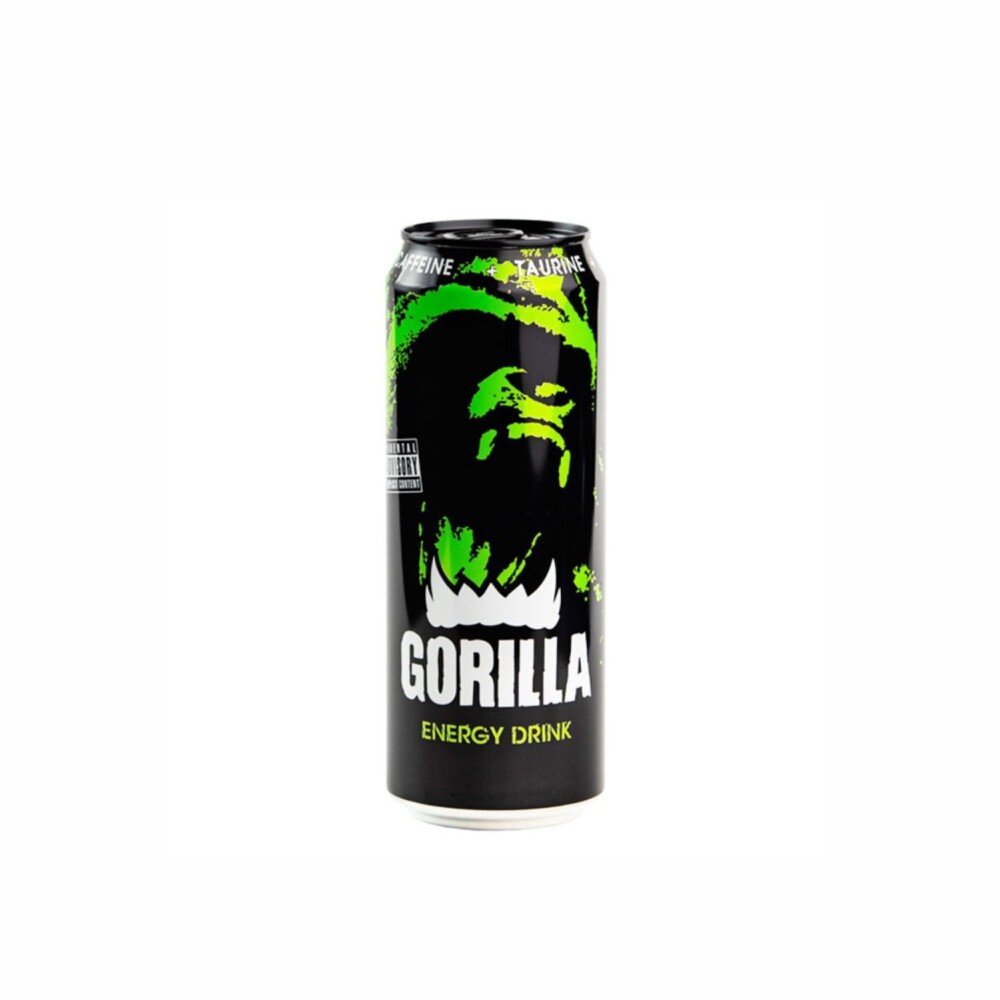Gorilla 0,5 л – мощный энергетик к твоей шаурме