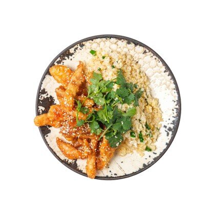 Цыплёнок в кисло-сладком соусе