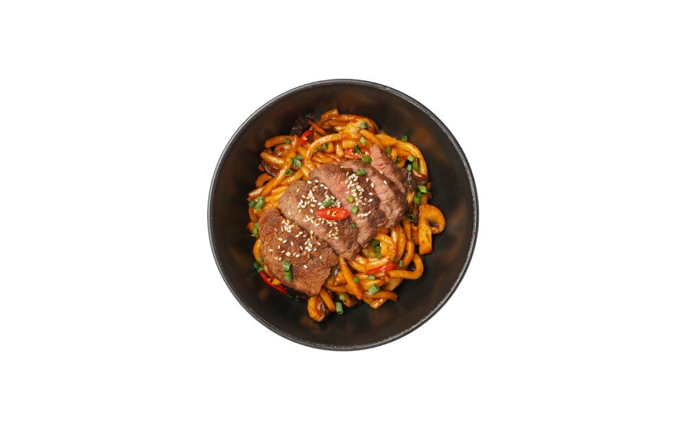 WOK с говядиной