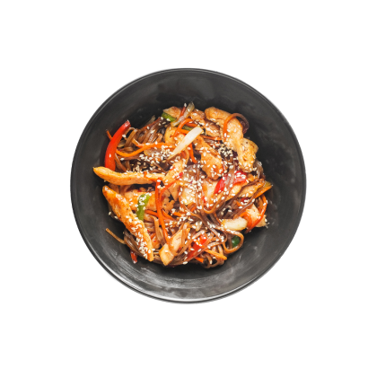 WOK с цыпленком