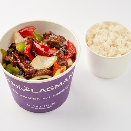 Тебан с говядиной