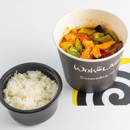 Тебан с курицей