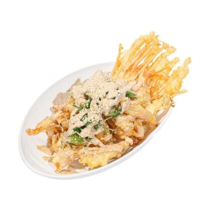 Эноки вешенки темпура