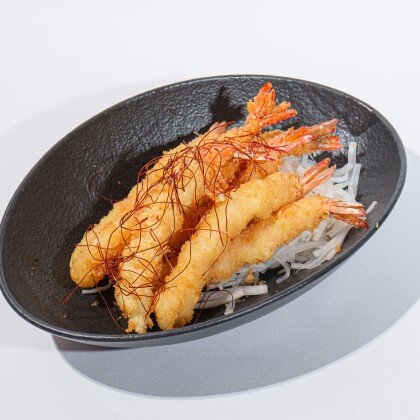 Королевские креветки с дайконом