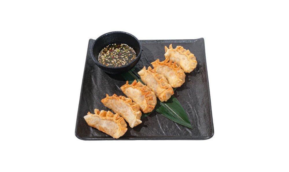 Гедза с лососем