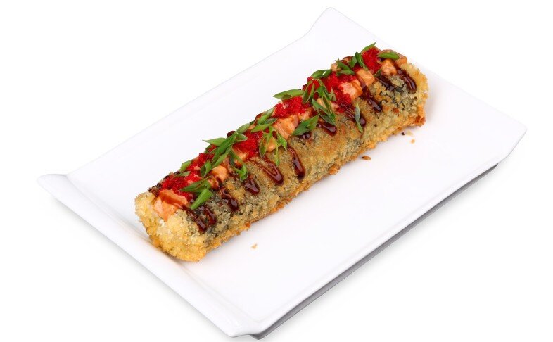 Ролл-дог с семгой