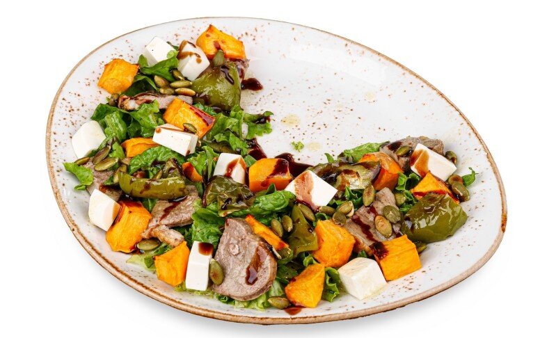 Салат "Золотая утка"