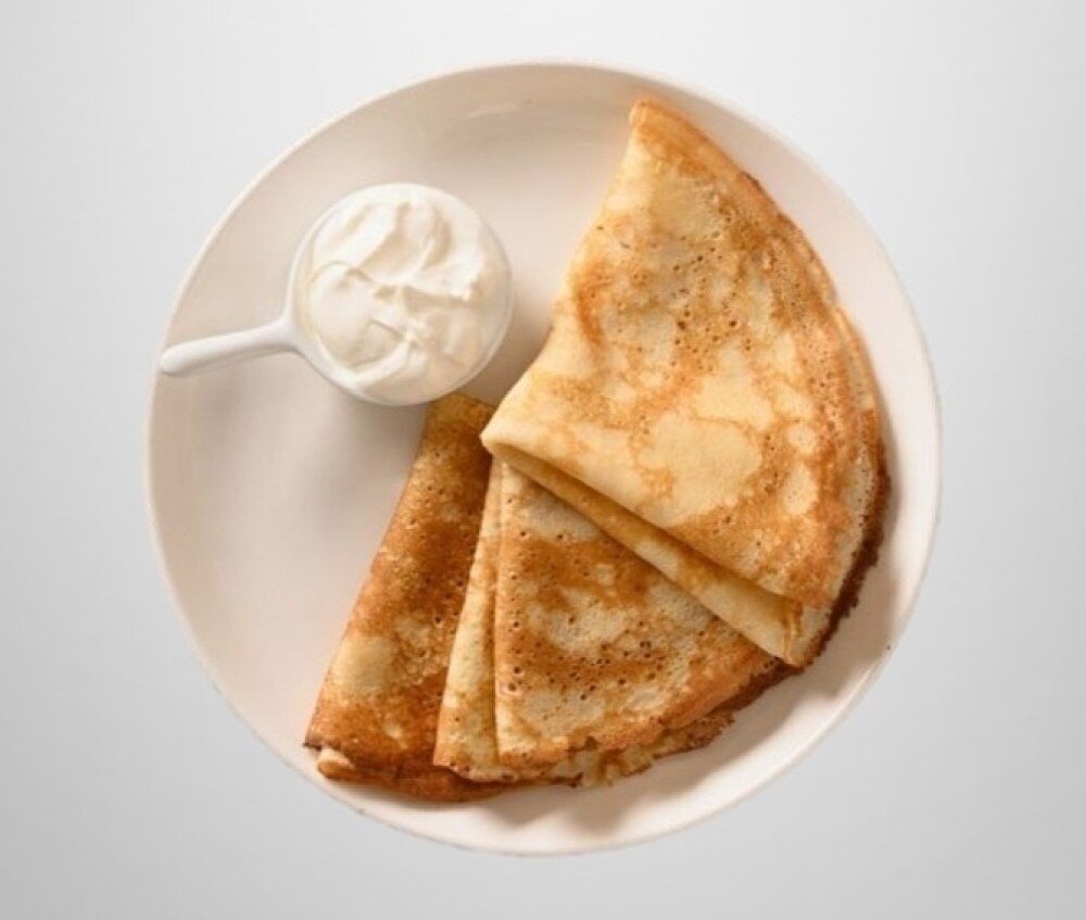 БЛИНЫ СО СМЕТАНОЙ