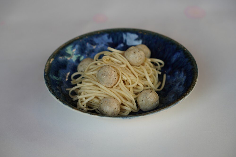 ДМ Удон с  фрикадельками