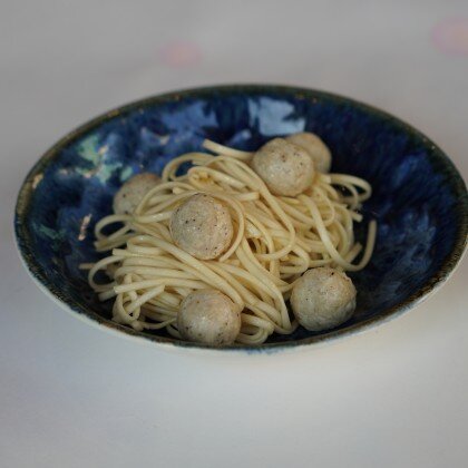 ДМ Удон с  фрикадельками