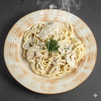 Лагман с грибами!