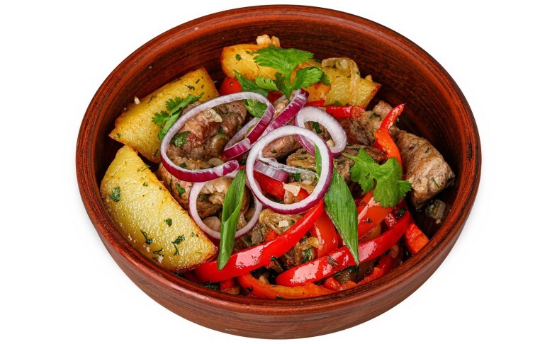 Оджахури со свининой