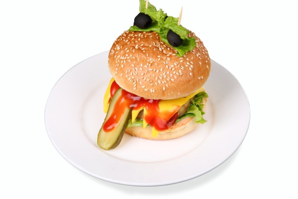 Бургер "Монстрик" с курицей