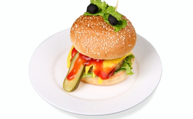 Бургер "Монстрик" с курицей