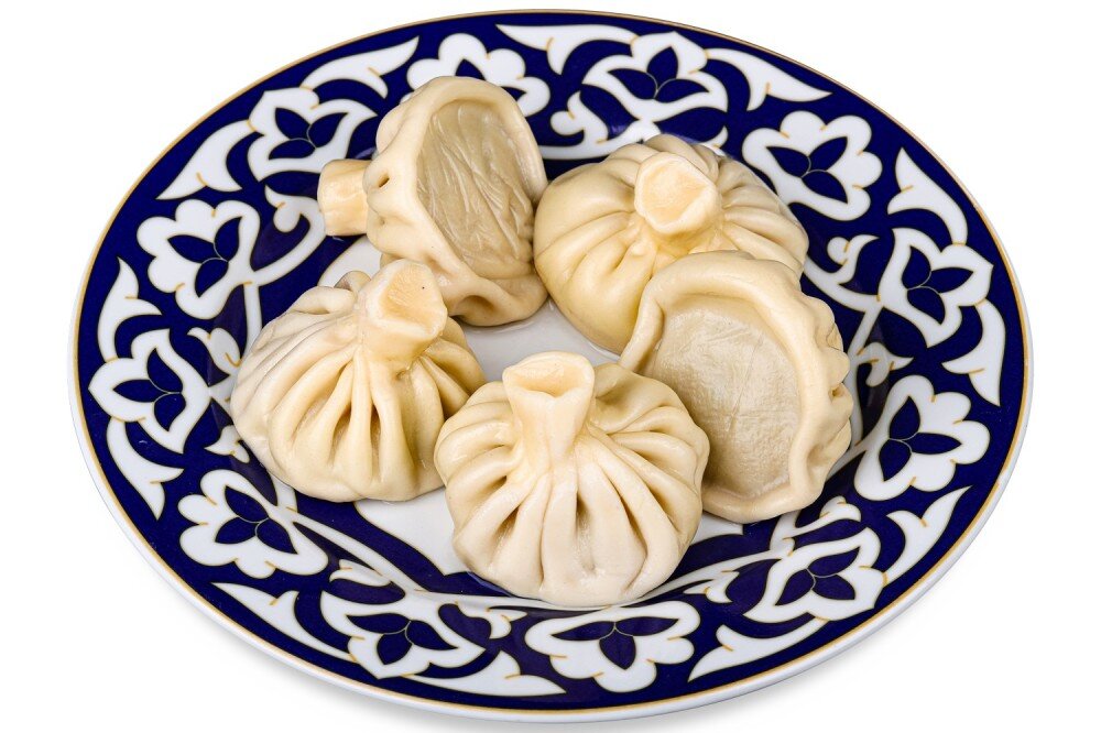 Хинкали из говядины и курицы (5 шт)