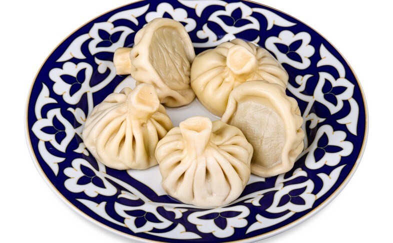 Хинкали из говядины и курицы (5 шт)