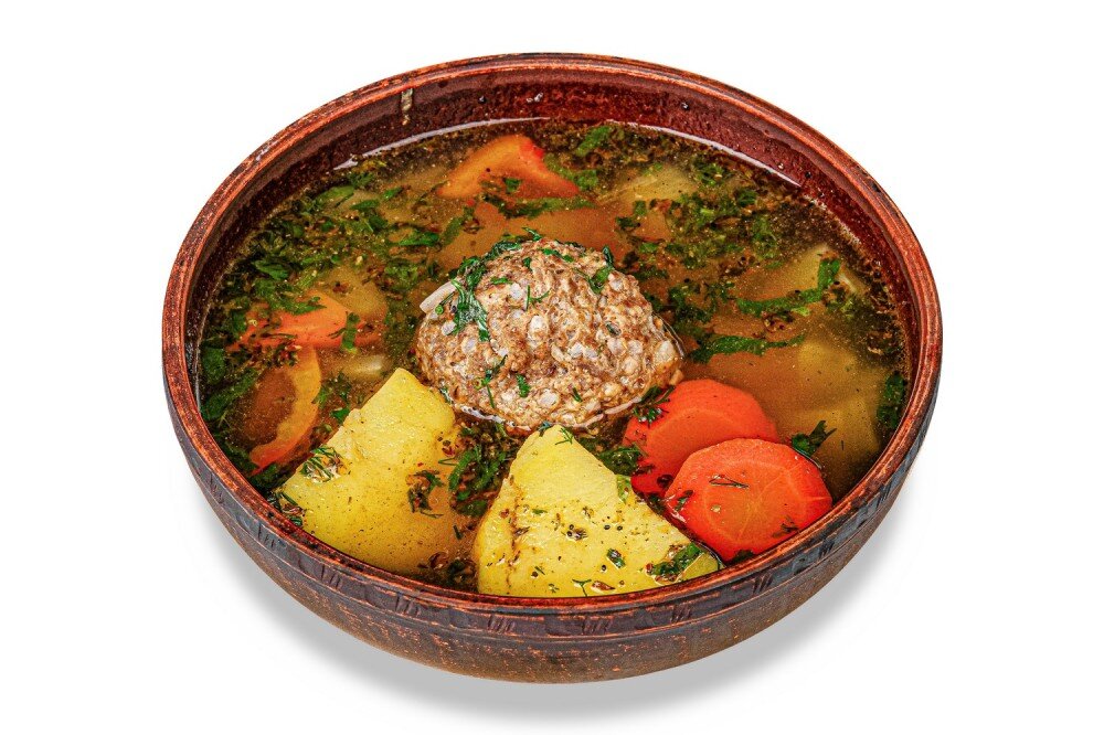 Суп "Кюфта Бозбаш"