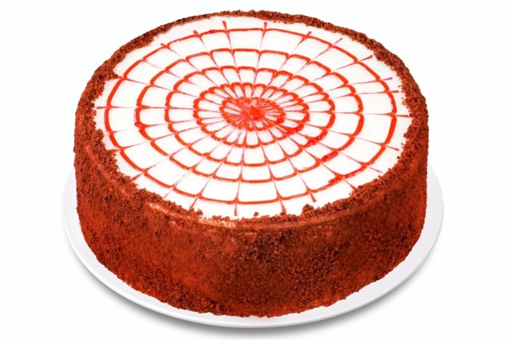 Торт "Красный бархат"  0,96 кг