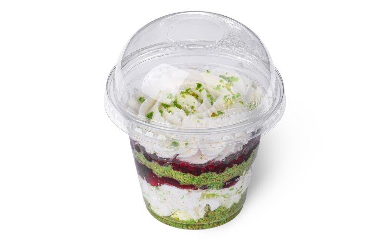 Десерт "Фисташка-малина"