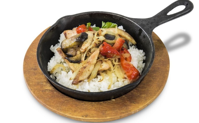 Курица "Жаровня" с рисом