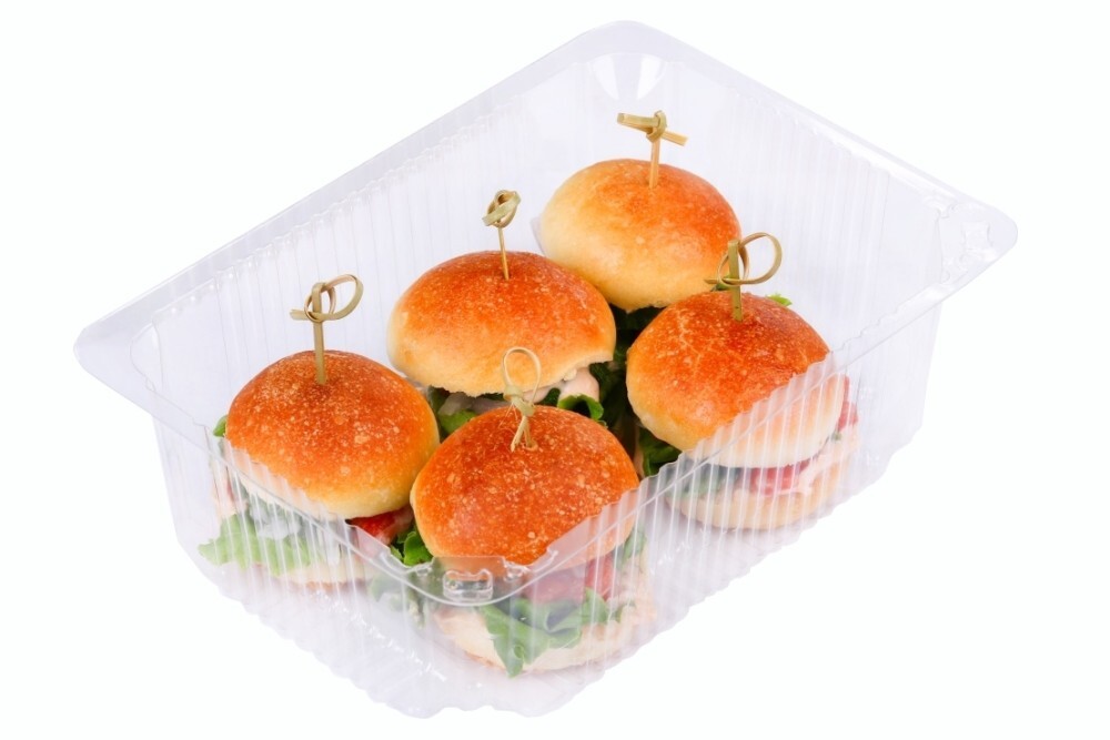 Мини-бургеры с форелью (5 шт)