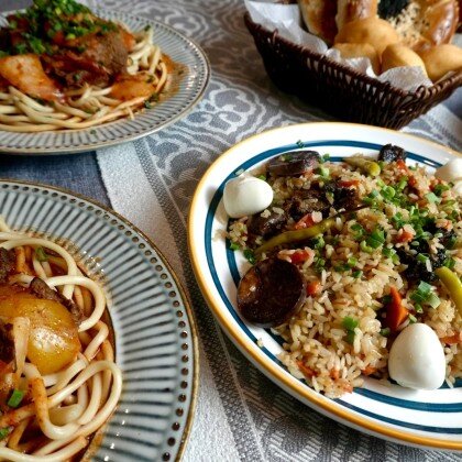 Корпоративный с пловом и лагманом. Ваша выгода 4861 тенге.