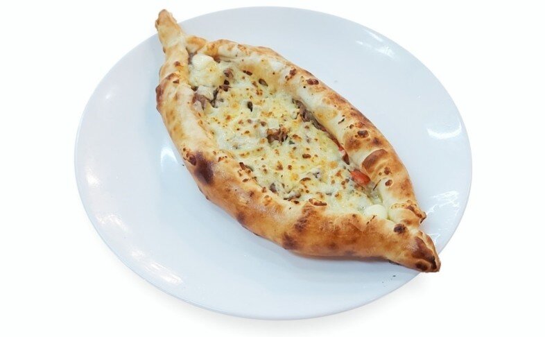 Пиде с рваным мясом