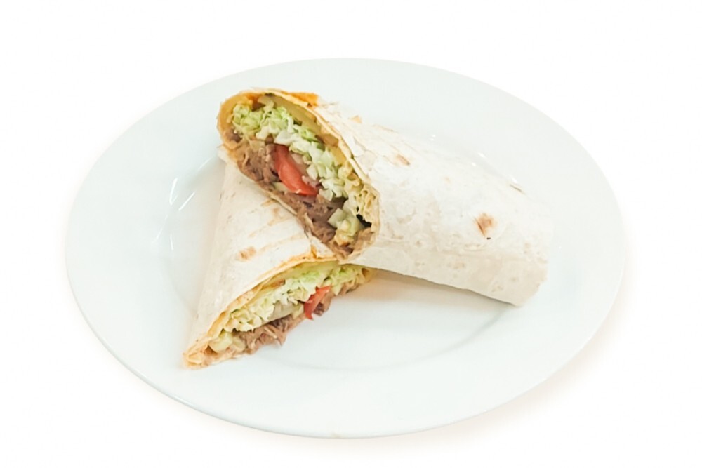 Донер с рваным мясом