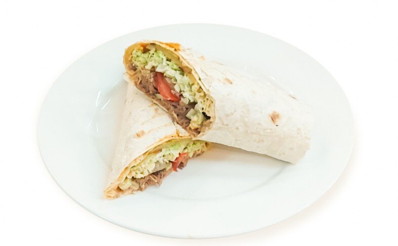 Донер с рваным мясом