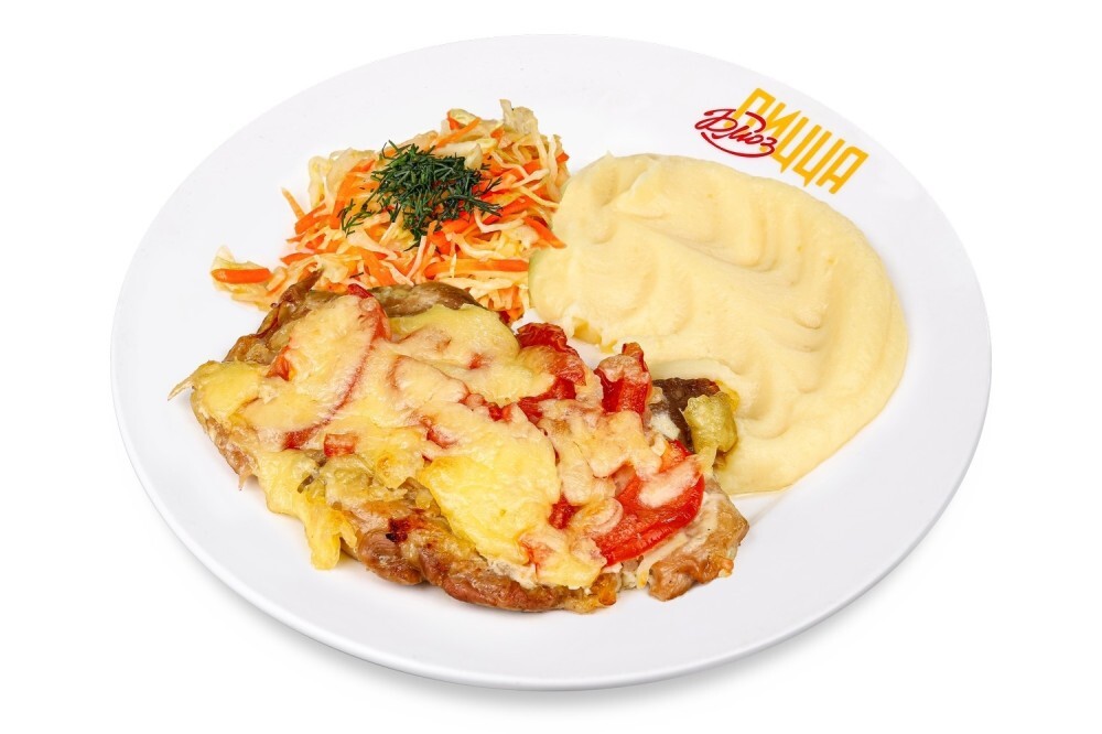 Отбивная по-французски