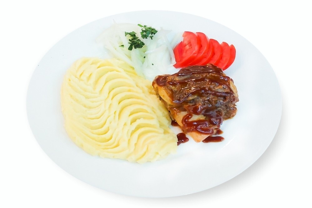 Томленая говядина на ребре