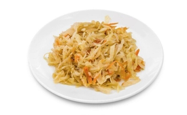 Капуста тушеная