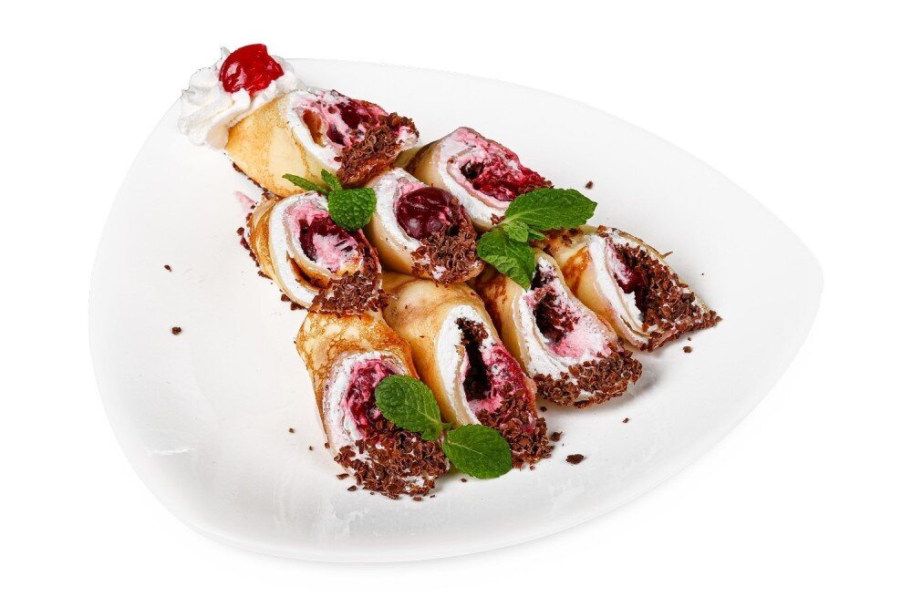 Блинчики "Зимняя вишня"