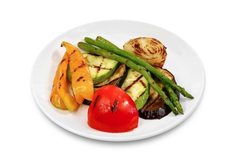 Овощи на решетке