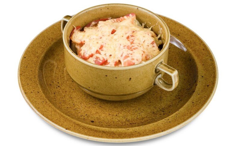 Пельмени "Сибирские" с  сыром и помидорами