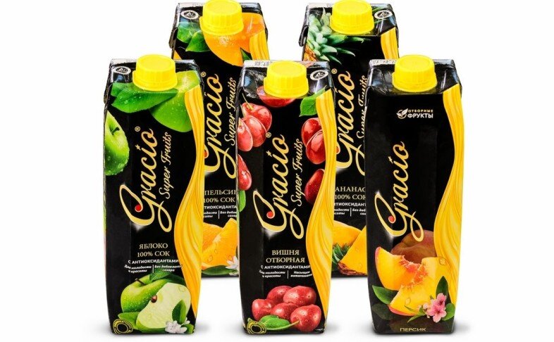 Сок "Gracio" 1 л.