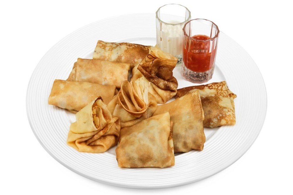 Блинная тарелка мясная