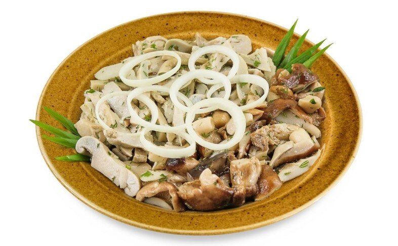 Закуска "Грибочки под водочку"