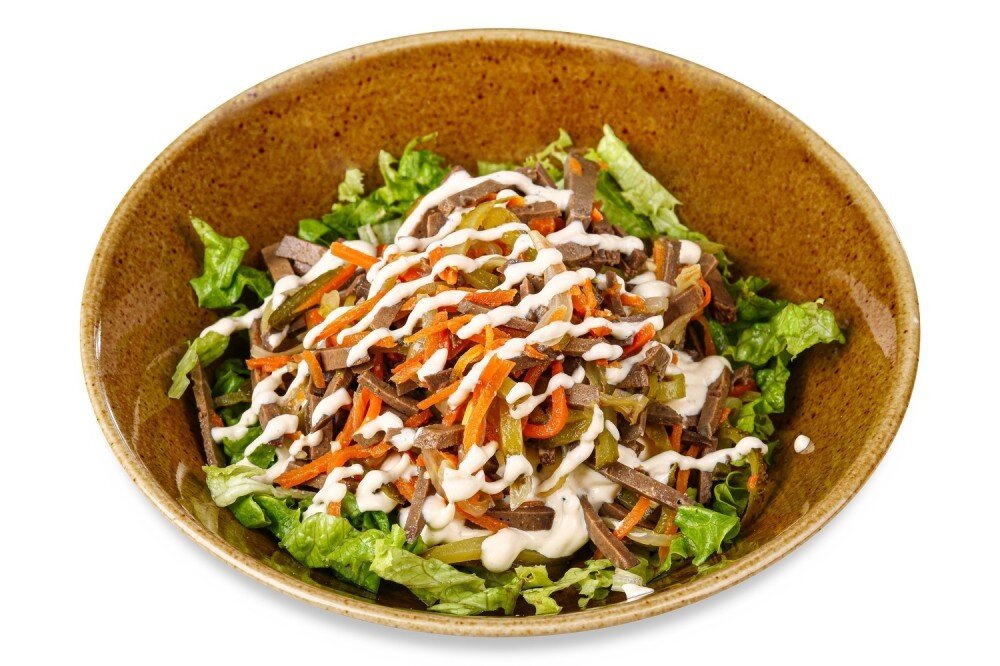 Салат "Печень по-русски"