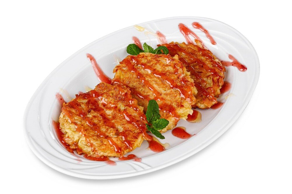 Яблочные драники