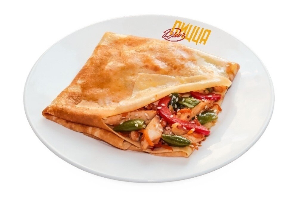 БЛИН НЕДЕЛИ! Блин Гурьевский с курицей терияки