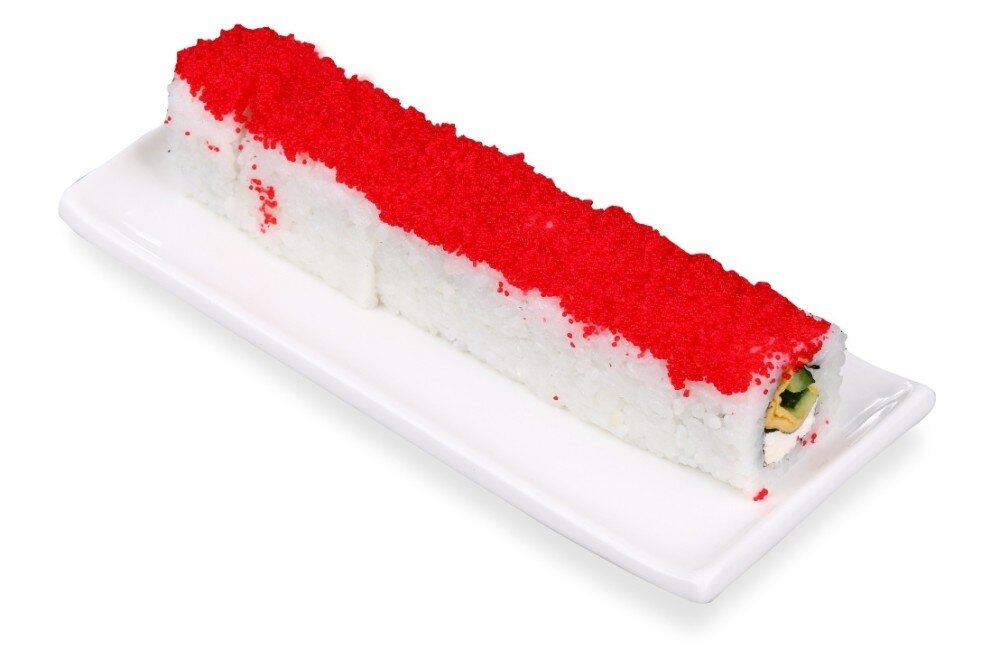 Роллы с икрой летучей рыбы (8 шт)