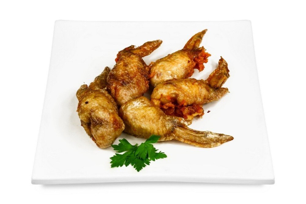 Крылышки куриные с сыром