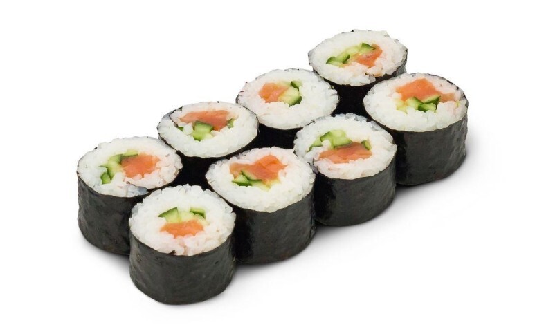 Роллы с семгой