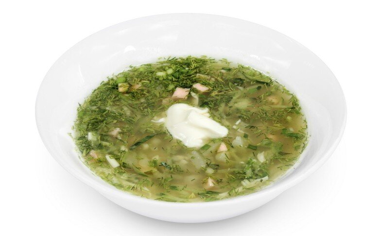 Окрошка на квасе