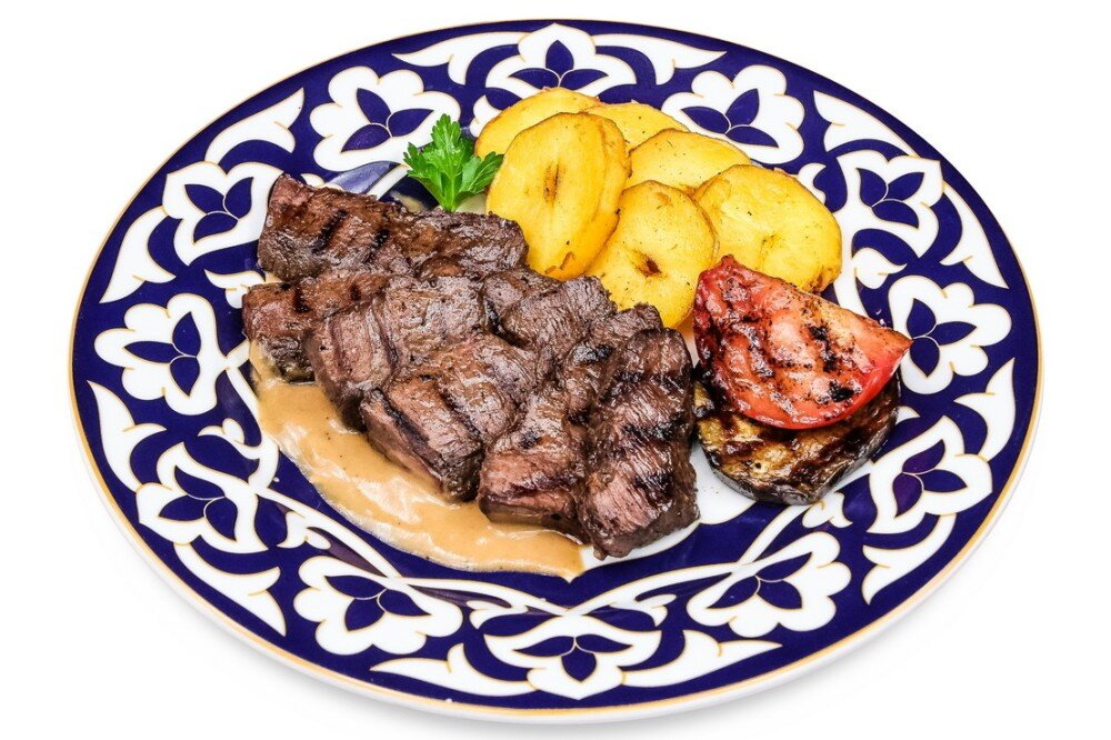 Медальоны из конины