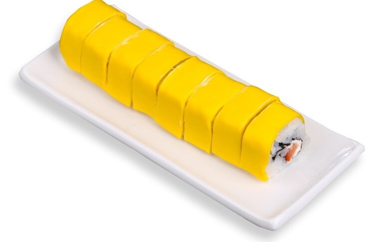 Роллы с курицей и помидорами (8 шт)