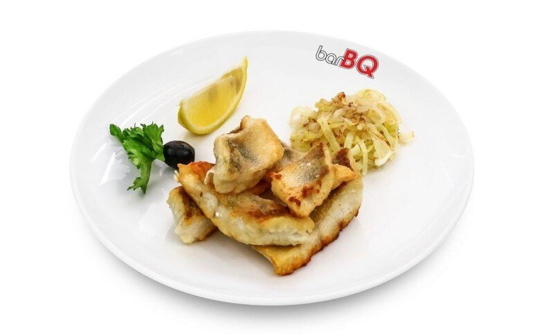 Судак жаренный