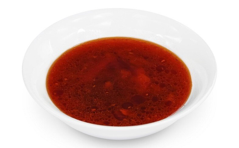 Борщ с фасолью