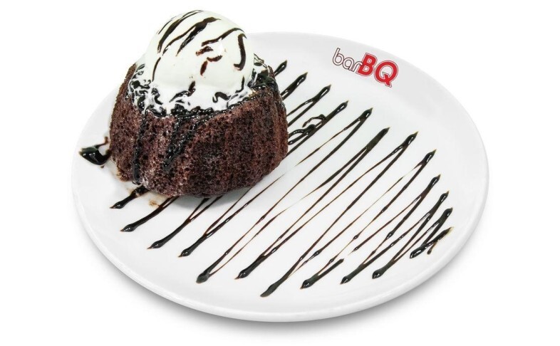 Десерт "Горячий кейк"